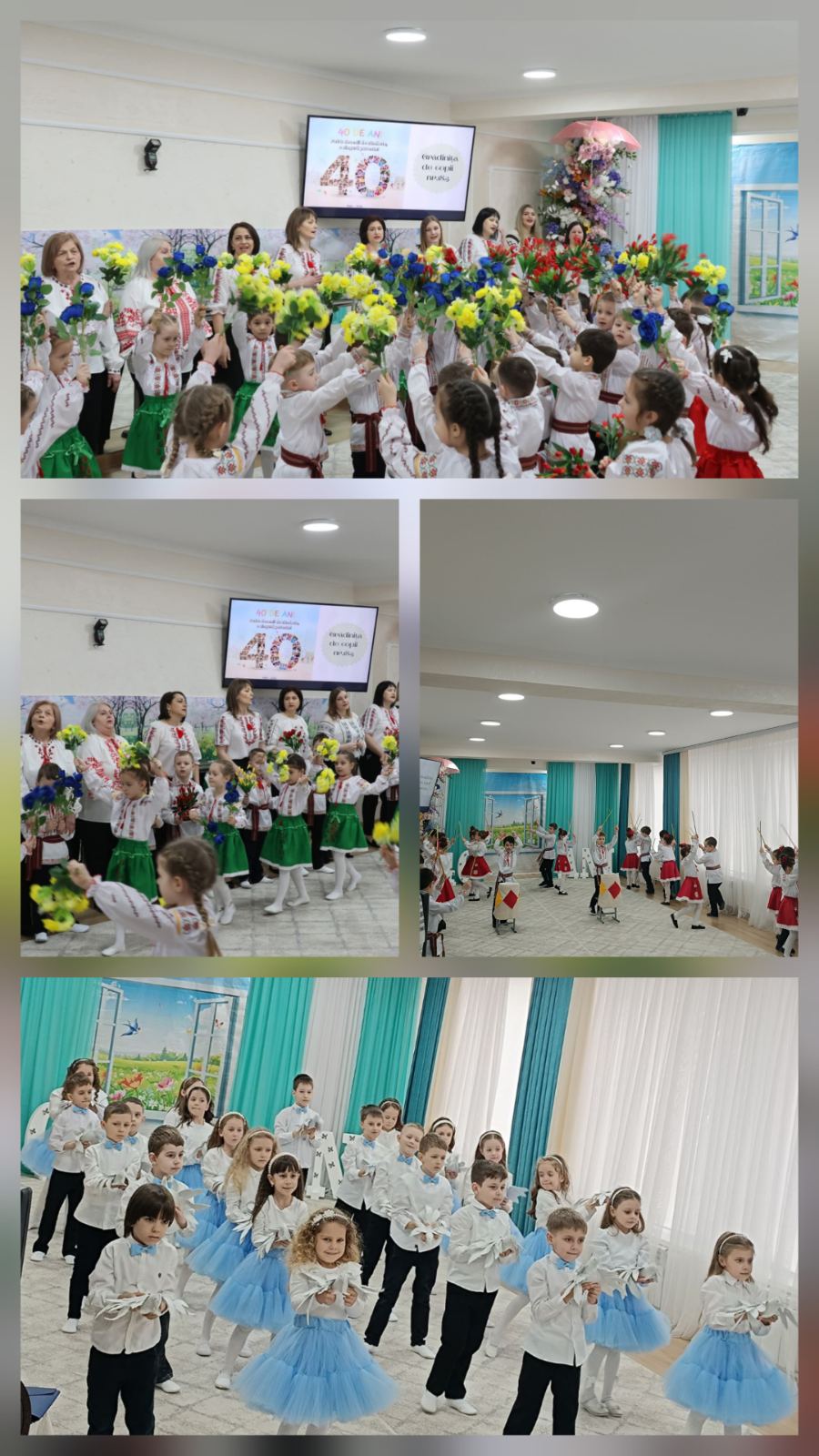 La mulți ani, draga noastră grădiniță! – 40 de ani de lumină, grijă și educație.